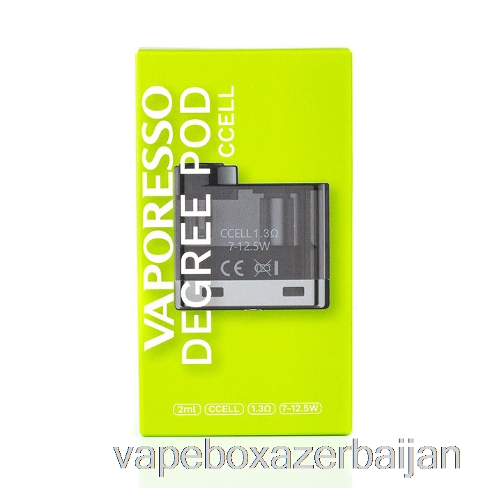 Vape Box Azerbaijan Vaporesso DEGREE Replacement Pods 1.3ohm CCELL Pods